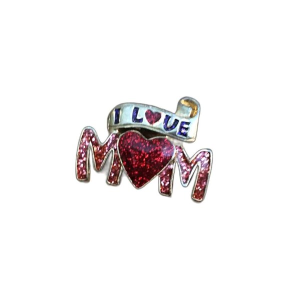 Unbranded Jewelry - I Love Mom Novelty Gift Brooch